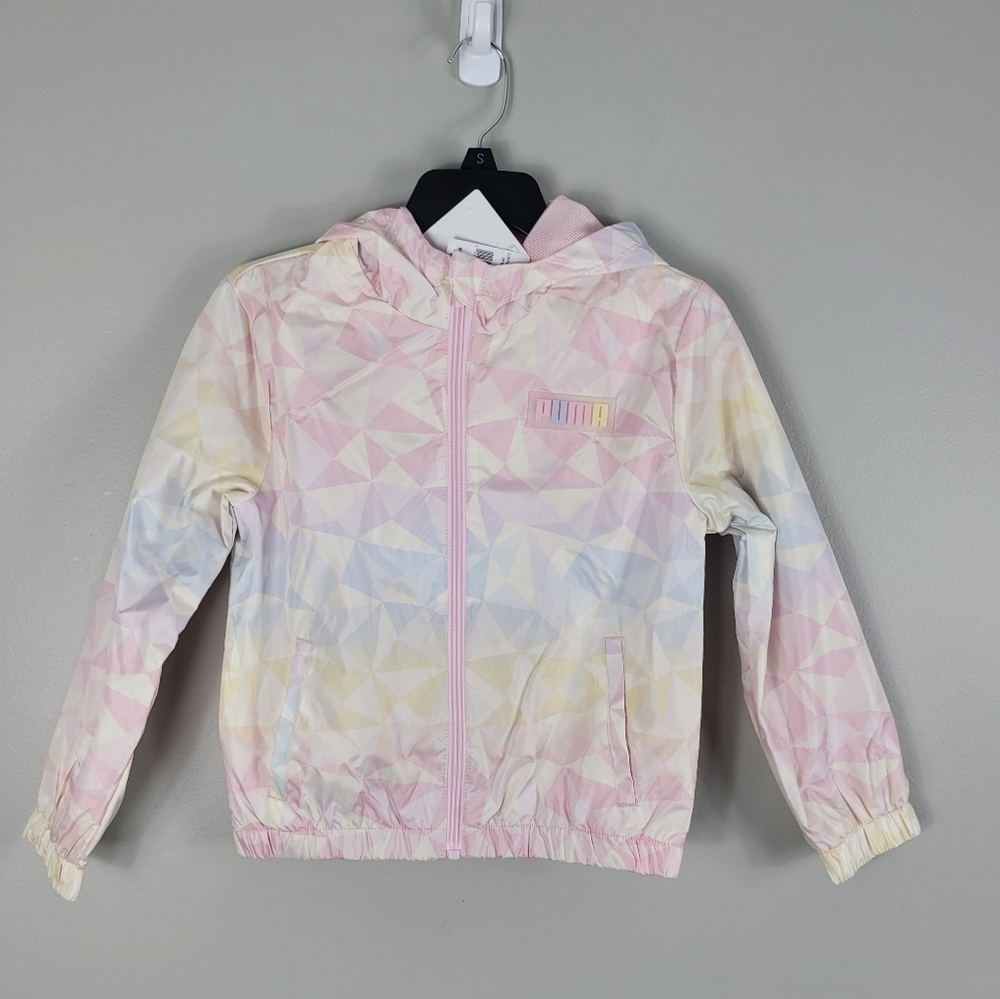 PUMA Big Girls Midweight Windbreaker. NWT Multiple Sizes - Picture 2 of 11